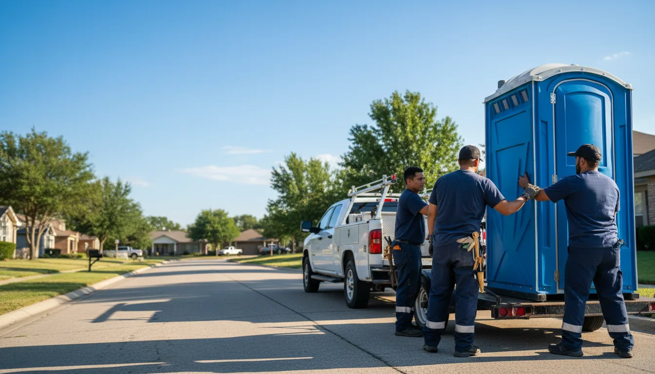Portable Toilet Rental in Aline, OK near me